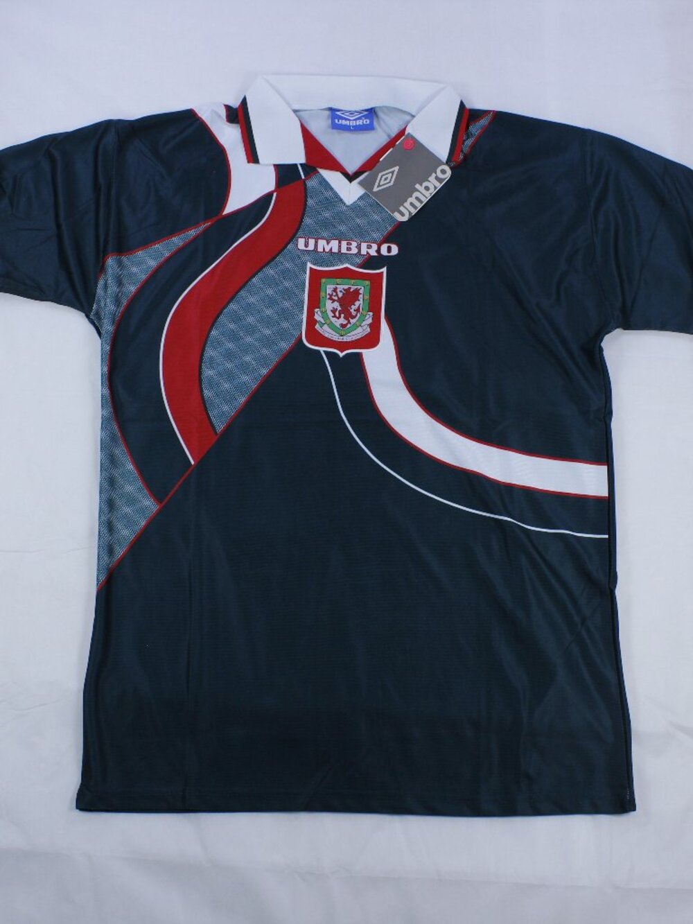 Wales 1995-1996 Away Shirt by Umbro - Vintage - NWT - Size L